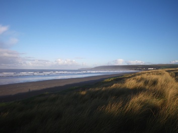 Saunton sands 10 minutes drive.